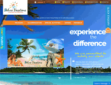 Tablet Screenshot of deluxvacations.com